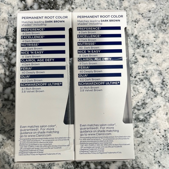 Hair color root touch up! Quick fix and easy to use. Great results! Dark brown. - Picture 3 of 4